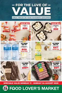Preview Food Lover's Market KwaZulu-Natal - Specials valid from 11/08/2025