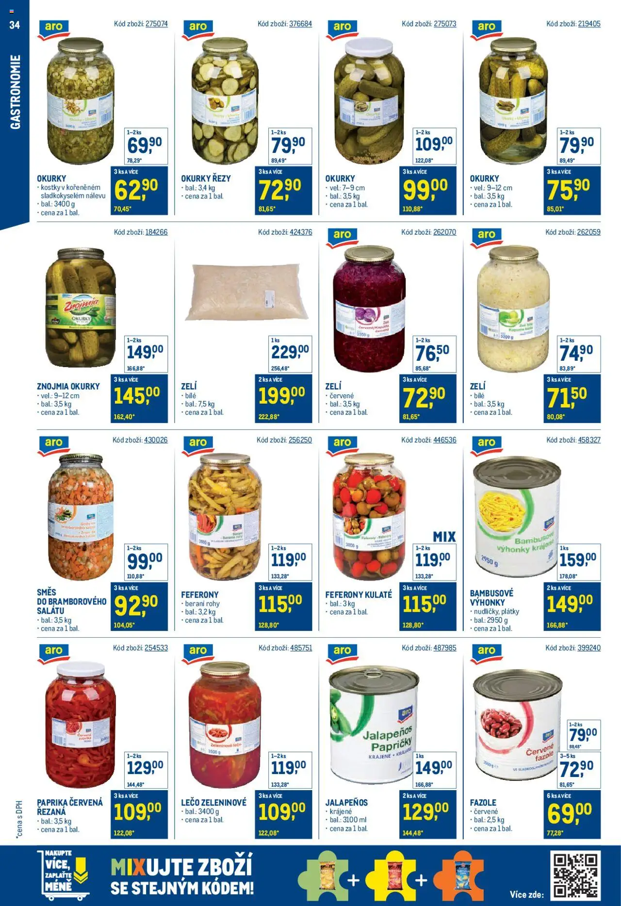 Makro leták - Stabilně výhodná cena – gastronomie - strana 34- platný od 21.05.2025