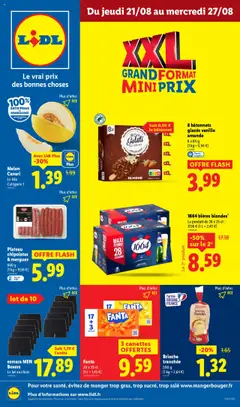Aperçu LIDL catalogue semaine 34 valable à partir du 21/08/2025