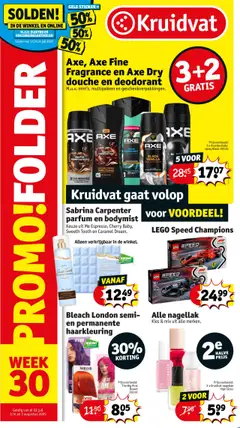 Kruidvat folder week 30 geldig vanaf 22/07/2025