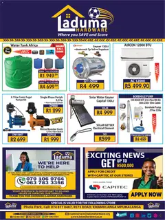 Preview Laduma Hardware - Phola Park Specials valid from 01/02/2026