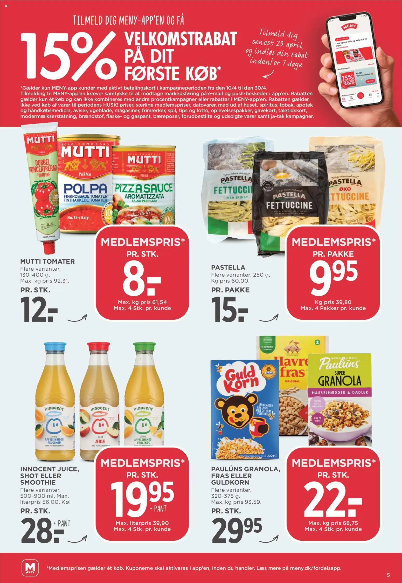 Meny - Tilbudsavis uge 16 - page 5- valid from 10/04/2026