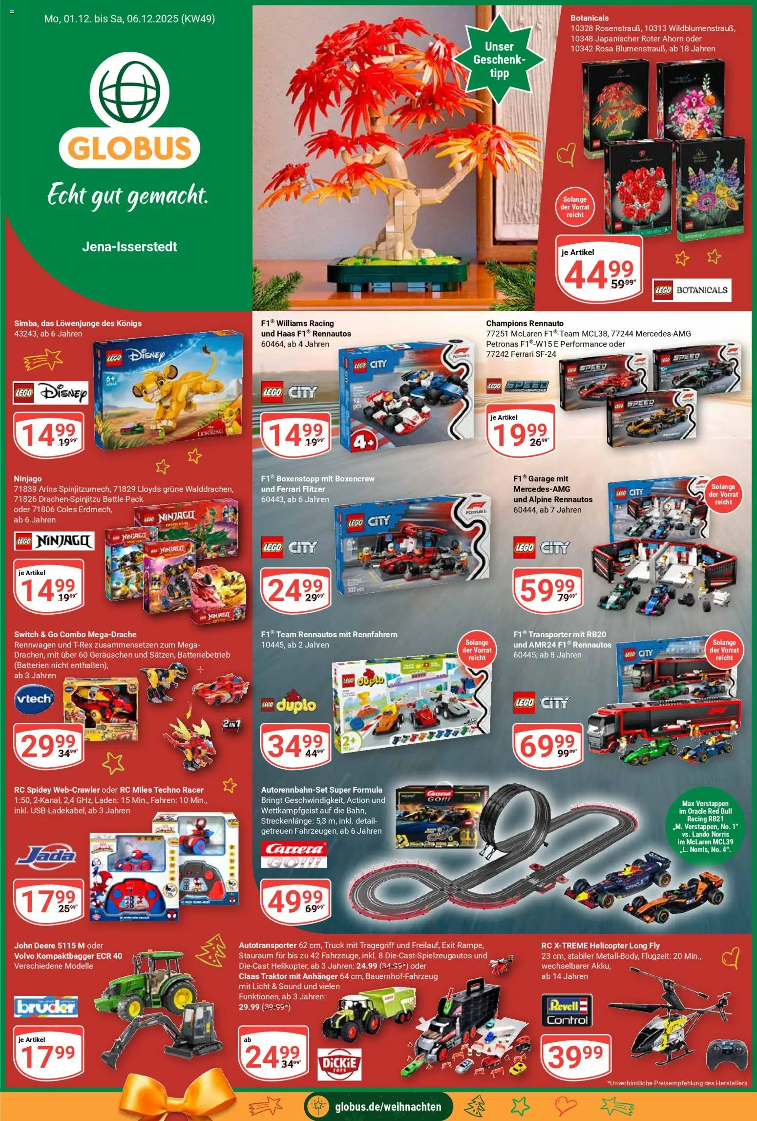 Globus Prospekt 	 - Seite 1 - gültig ab 01.12.2025