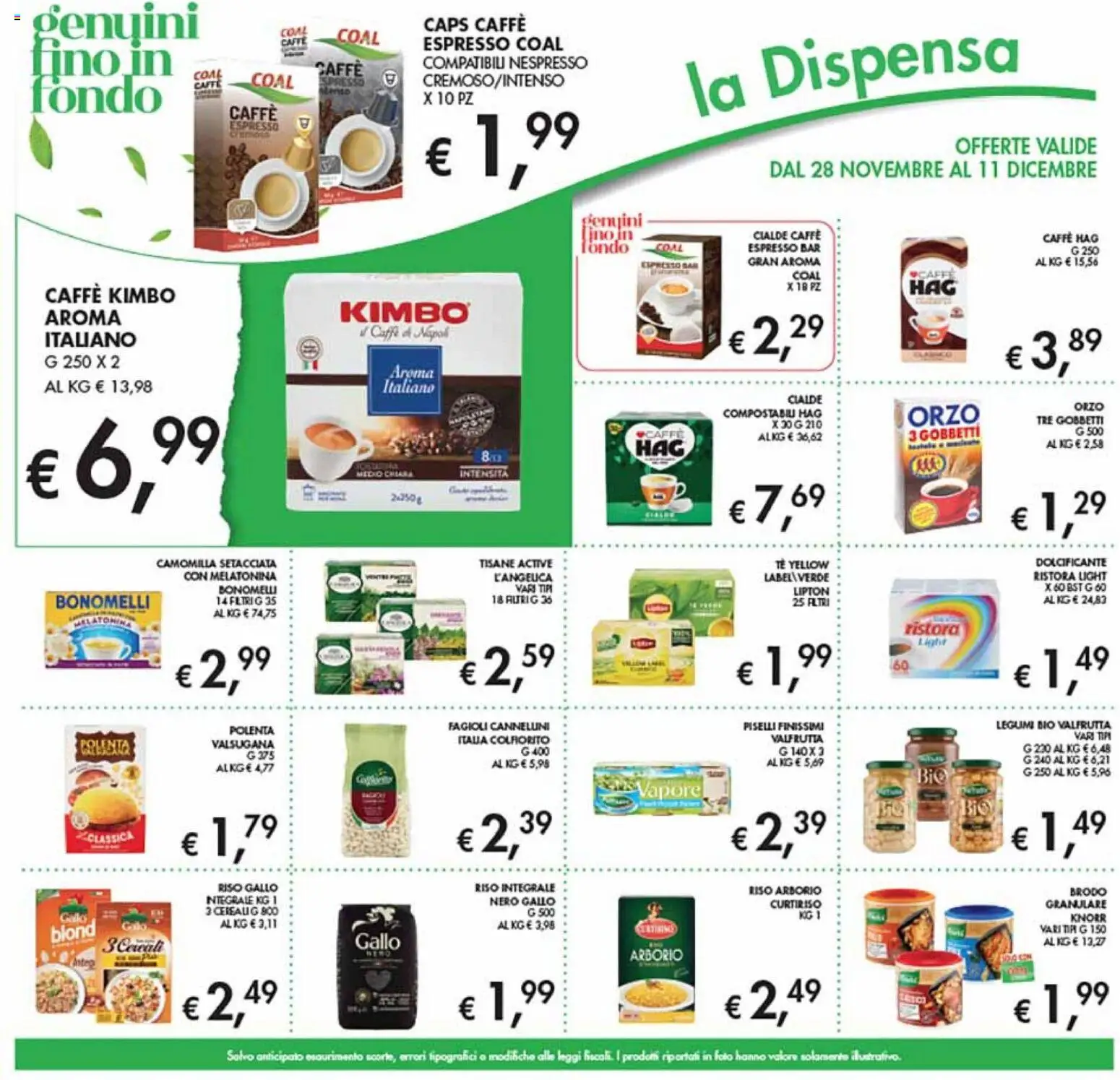 Volantino Coal	 - pagina 19 - valido dal 28/11/2025