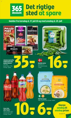 Forhåndsvisning Coop 365 - Tilbudsavis gyldig fra 17/07/2025