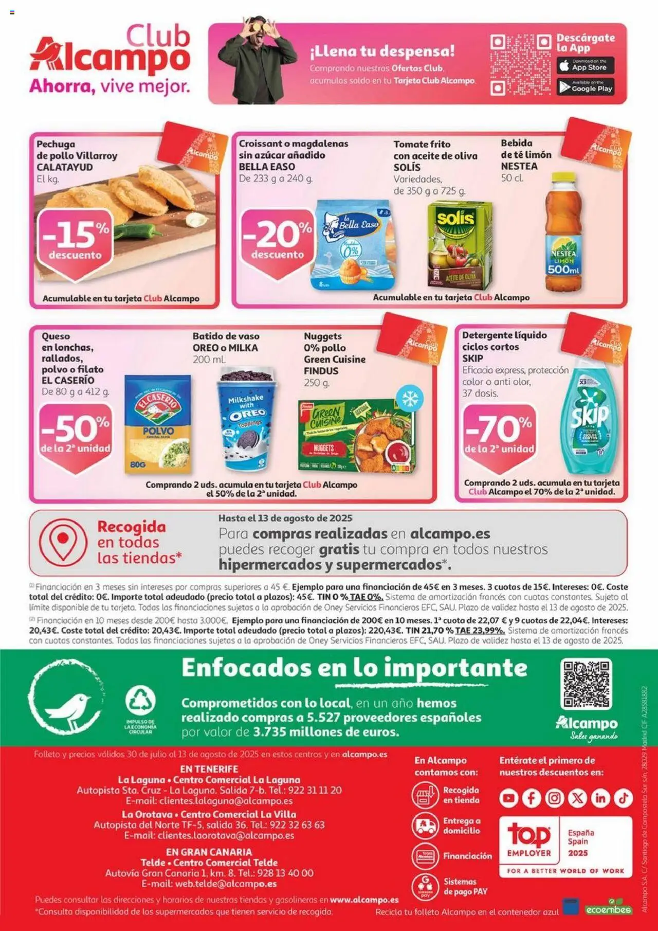 Alcampo - Gana en ahorro Canarias - Página de 28 - Válido desde 30/07/2025