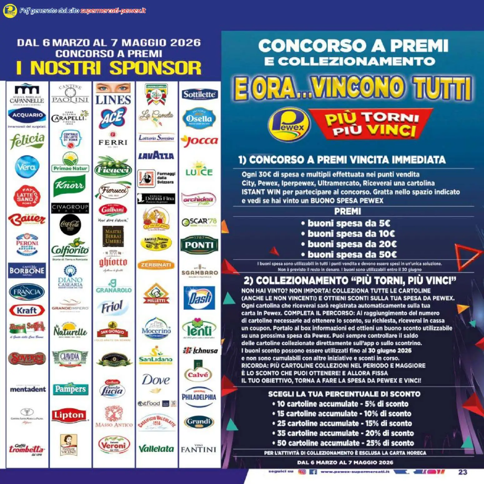 Pewex volantino - pagina 23 - valido dal 27/03/2026