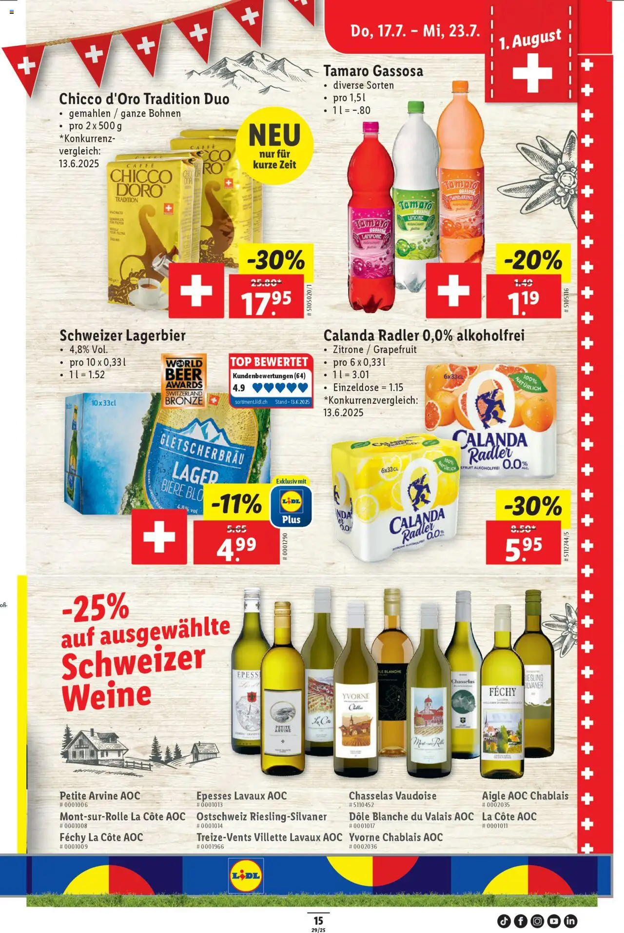 Lidl Aktionen - Seite 17- gültig ab 17.07.2025