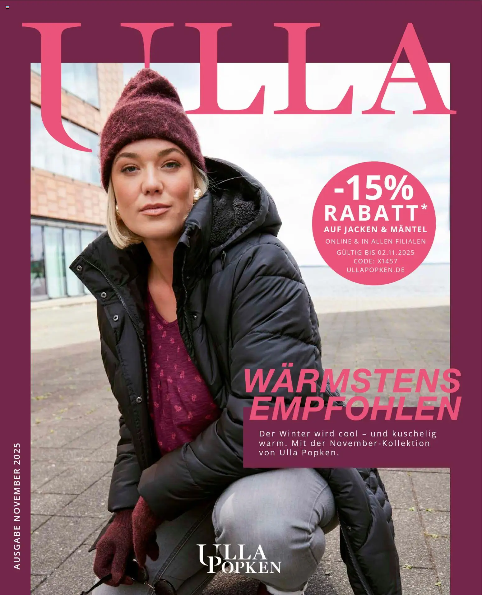 Ulla Popken Prospekt 	 - Seite 1 - gültig ab 01.11.2025