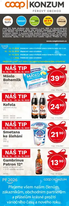 Náhled Konzum leták platný od 10.12.2025