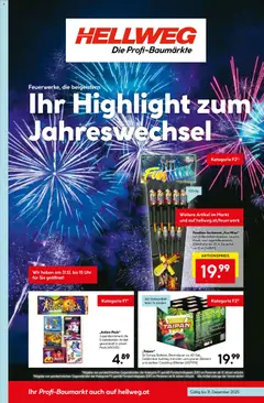 Vorschau HELLWEG Flugblatt gültig ab 22.12.2025