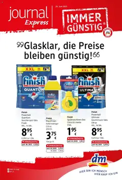 Vorschau dm drogerie markt Flugblatt Juli 2025 gültig ab 26.06.2025
