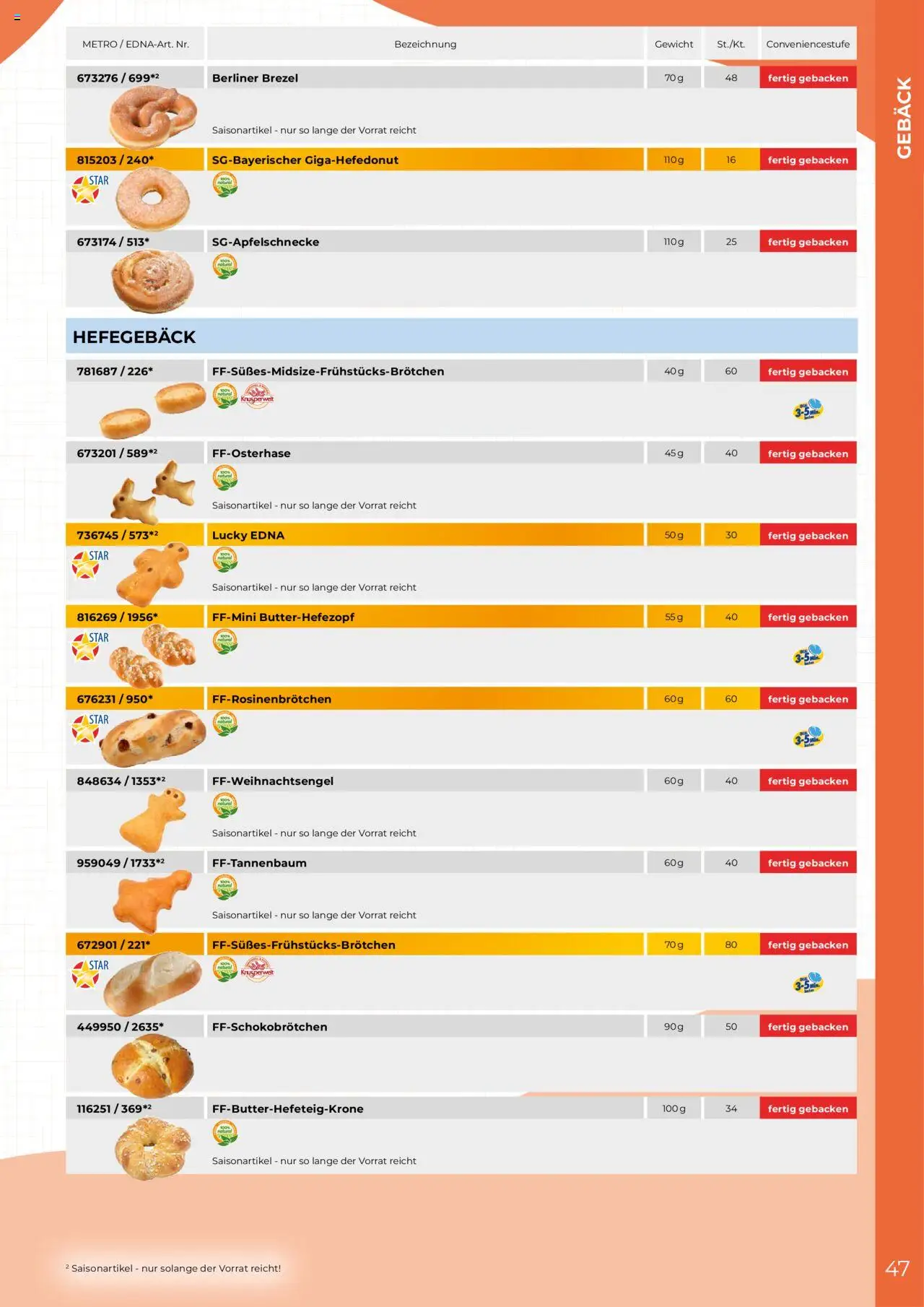 Metro  Edna Foodservice - Seite 47 - gültig ab 01.10.2025