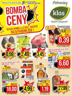 Klas leták platný od 21.07.2025
