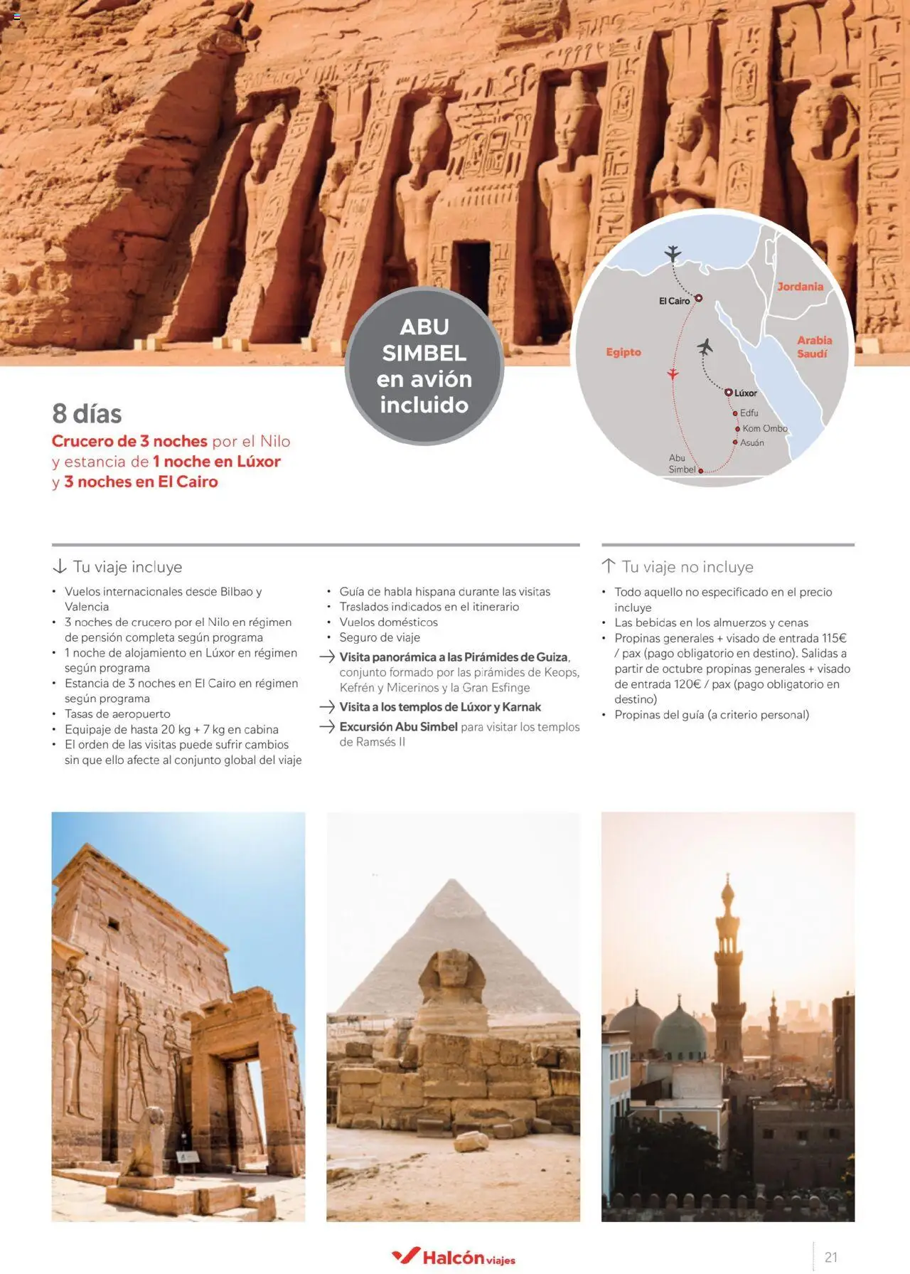 Halcón Viajes Egipto - Página de 21 - Válido desde 01/07/2025