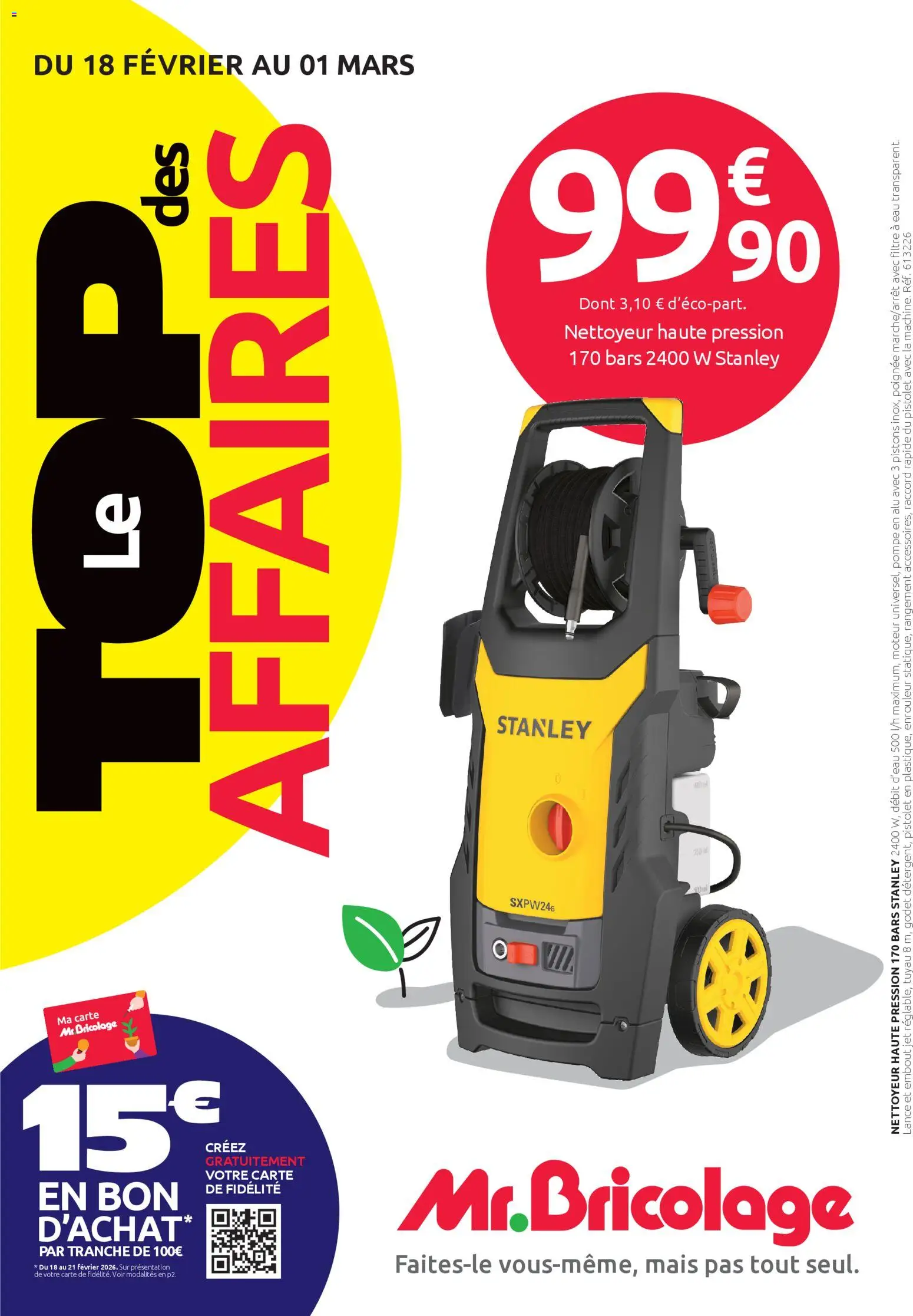 Mr. Bricolage catalogue - page 1 - valable à partir du 18/02/2026