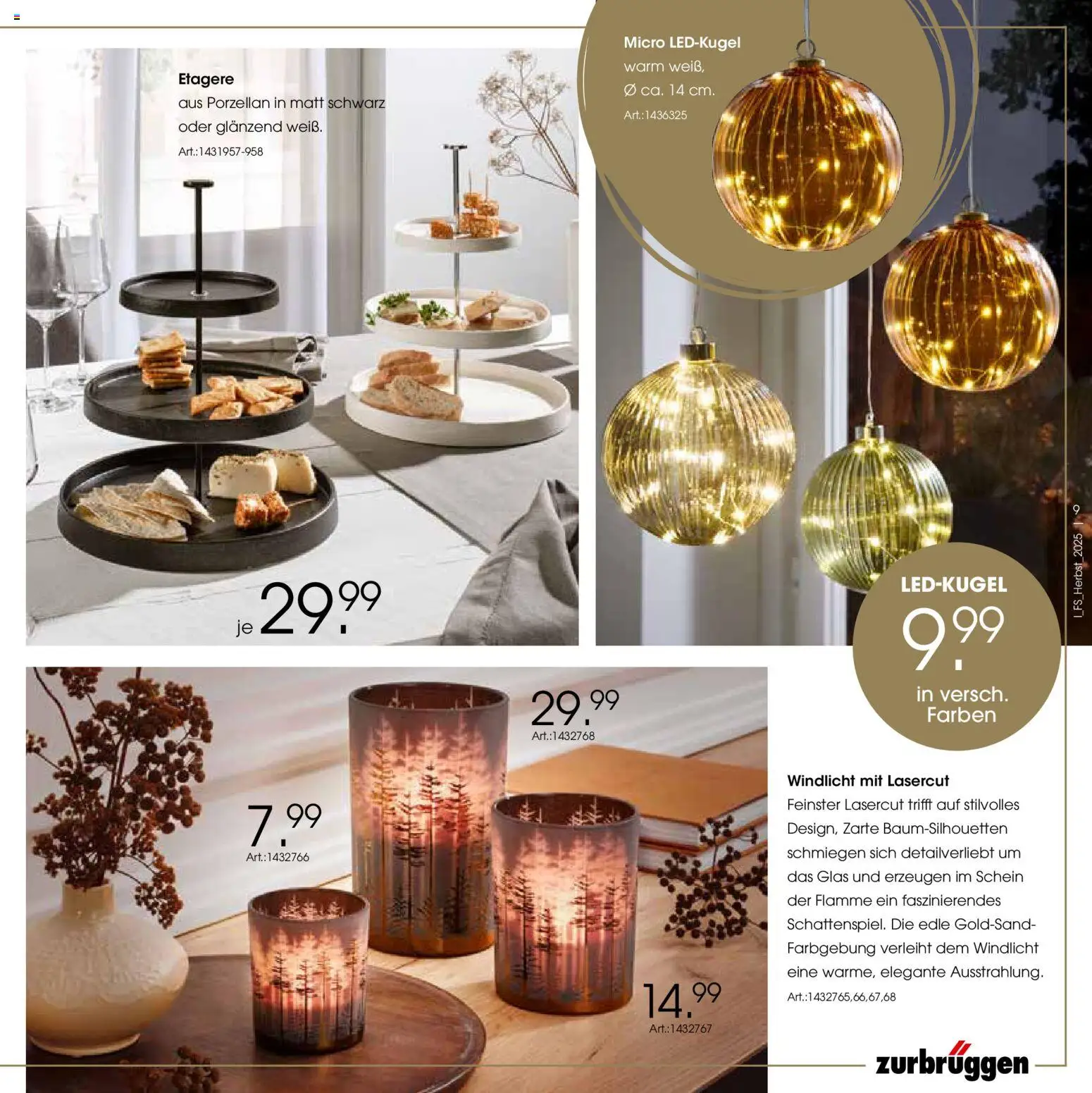 Zurbrüggen Trend-Journal Herbst - Seite 9 - gültig ab 21.10.2025