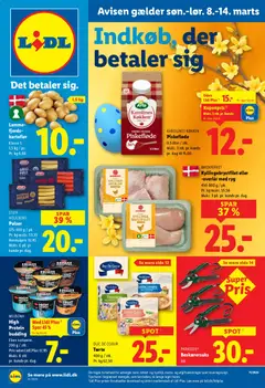 Forhåndsvisning Lidl - Tilbudsavis gyldig fra 08/03/2026