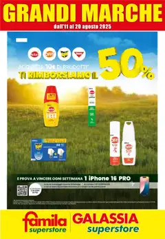 Anteprima Galassia Grandi Marche catalogo valida dal 11/08/2025