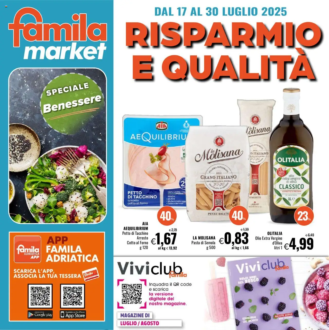 Famila Market catalogo - pagina 1 - valido dal 17/07/2025
