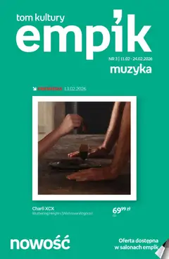 Podgląd Empik promocje - Tom kultury Muzyka ważny od 11.02.2026