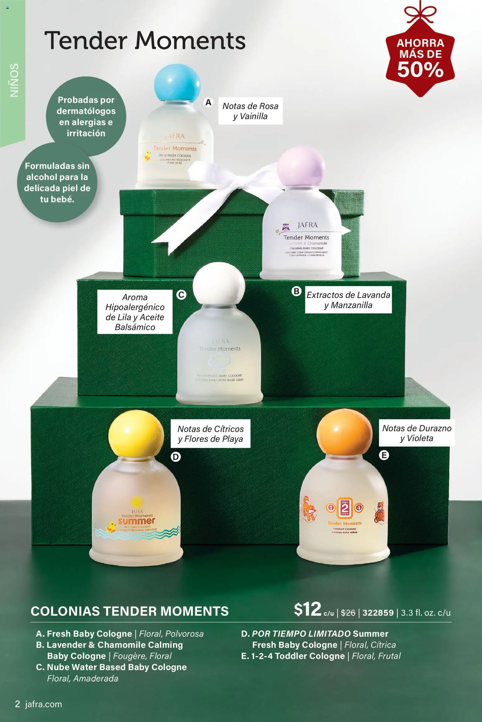 JAFRA folleto - Página de 2 - Válido desde 01/12/2025