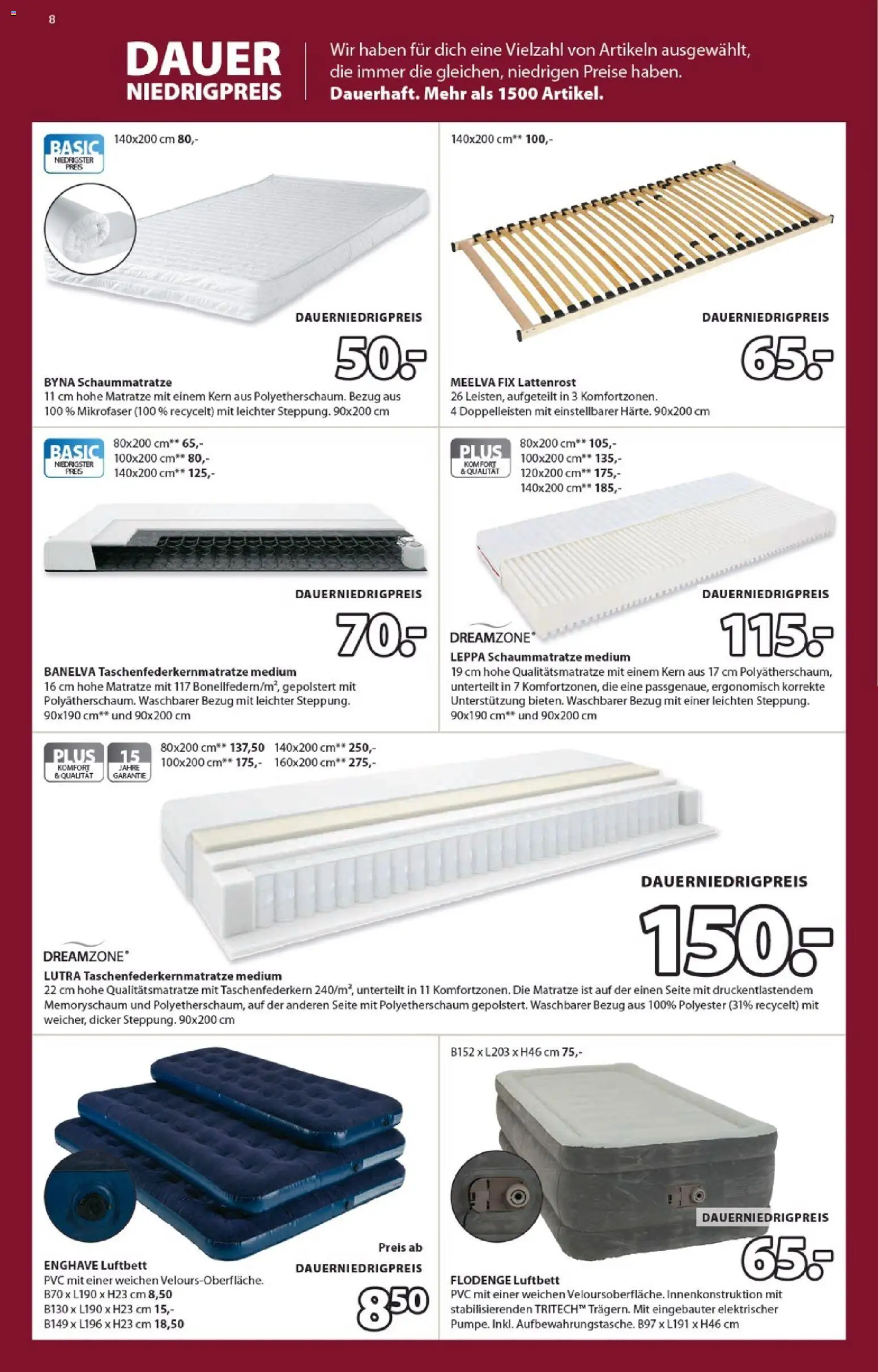 Prospekt JYSK - Seite 8 - gültig ab 22.11.2025