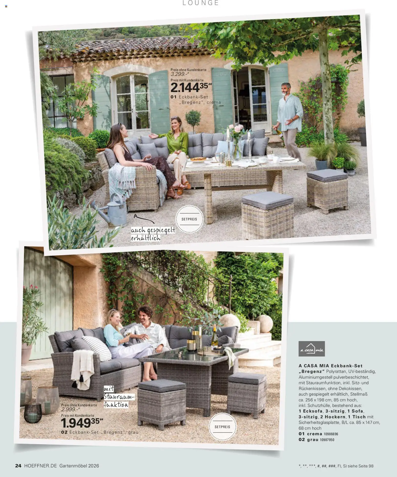 Höffner Prospekt Gartenmöbel - Seite 24 - gültig ab 27.03.2026