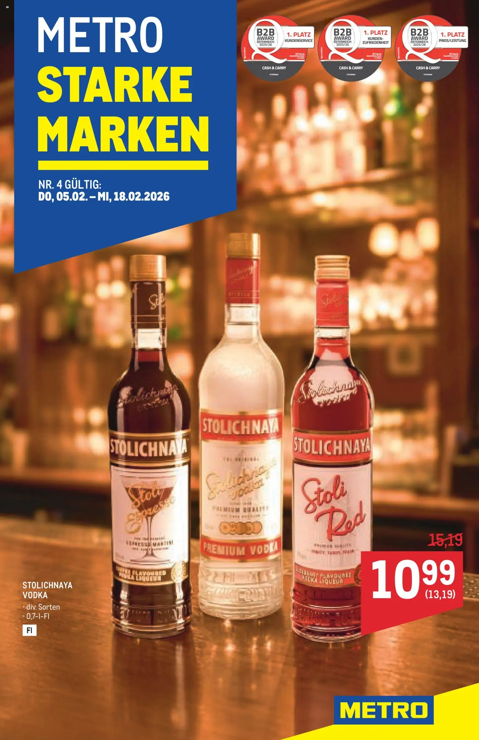 Metro Starke Marken - Seite 1- gültig ab 05.02.2026