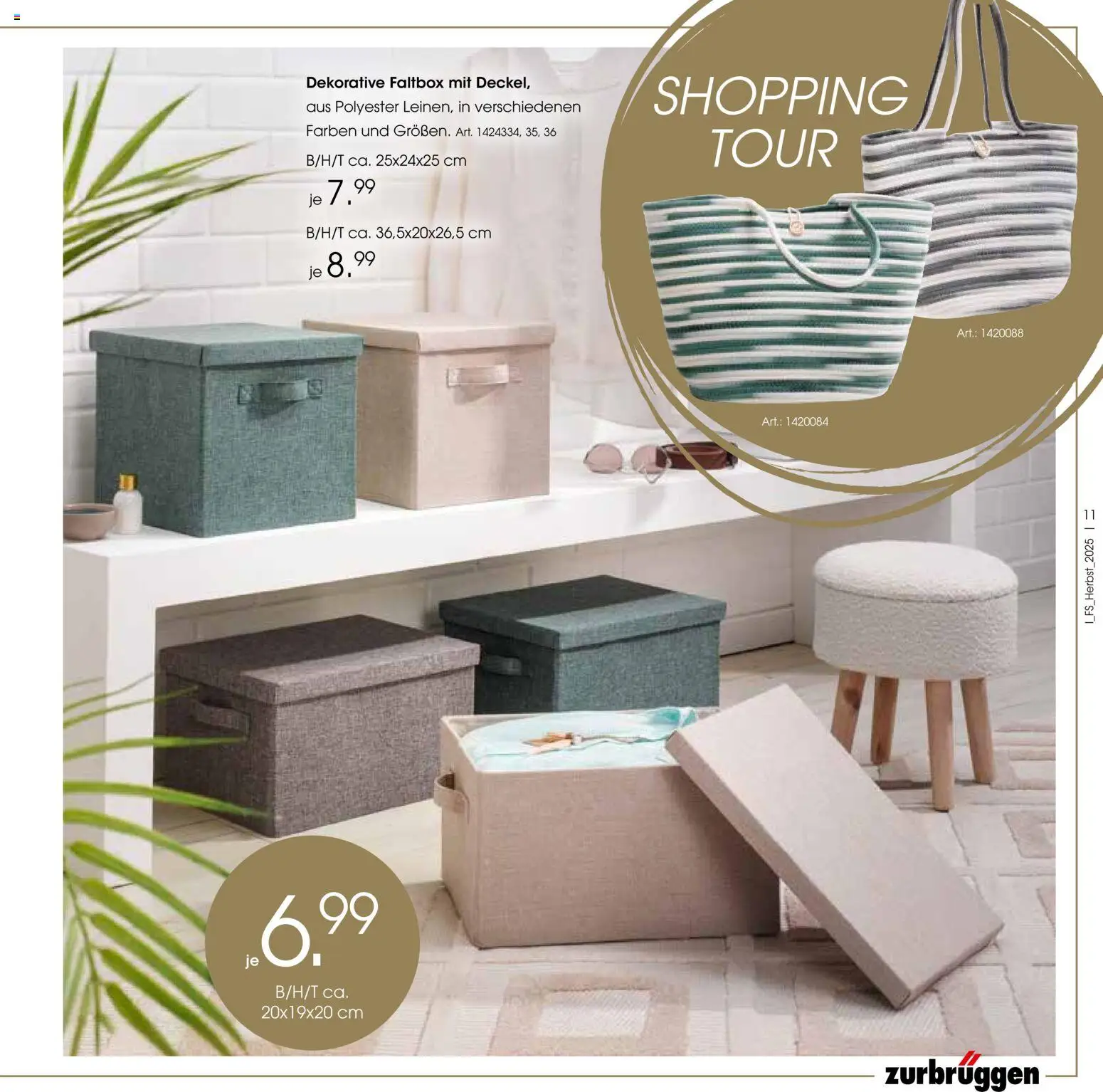 Zurbrüggen Trend-Journal Herbst - Seite 11 - gültig ab 21.10.2025