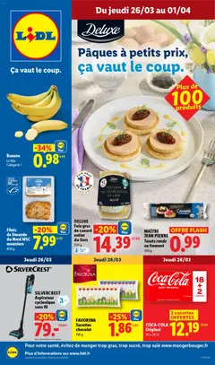 Aperçu LIDL catalogue semaine 13 valable à partir du 26/03/2026