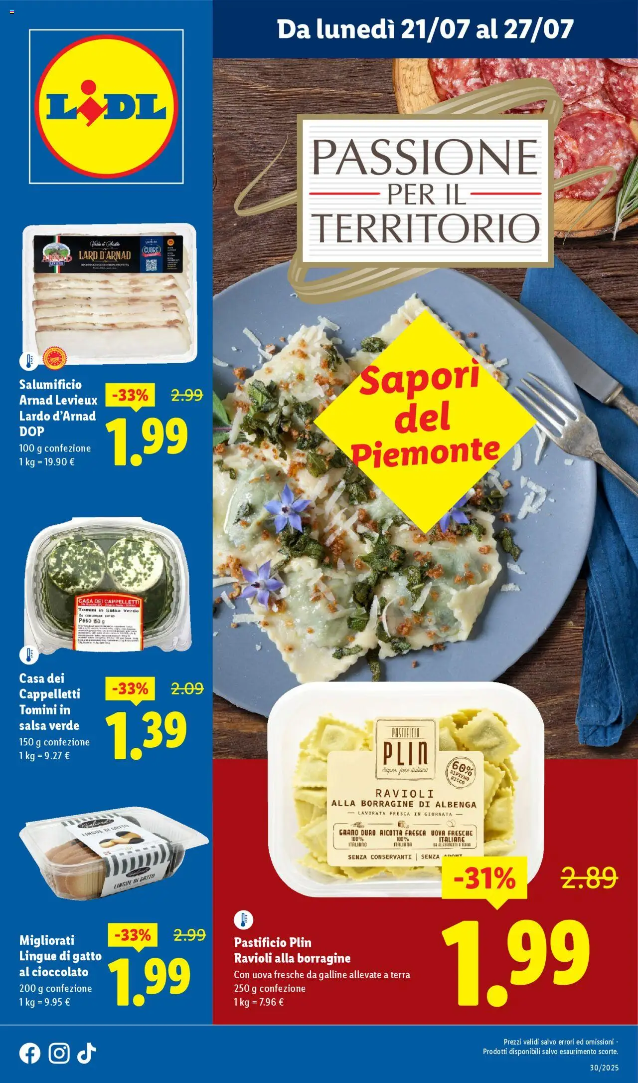 Lidl Piemonte catalogo - pagina 1 - valido dal 21/07/2025