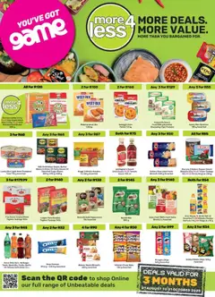 Preview Game - More 4 Less valid from 01/08/2025