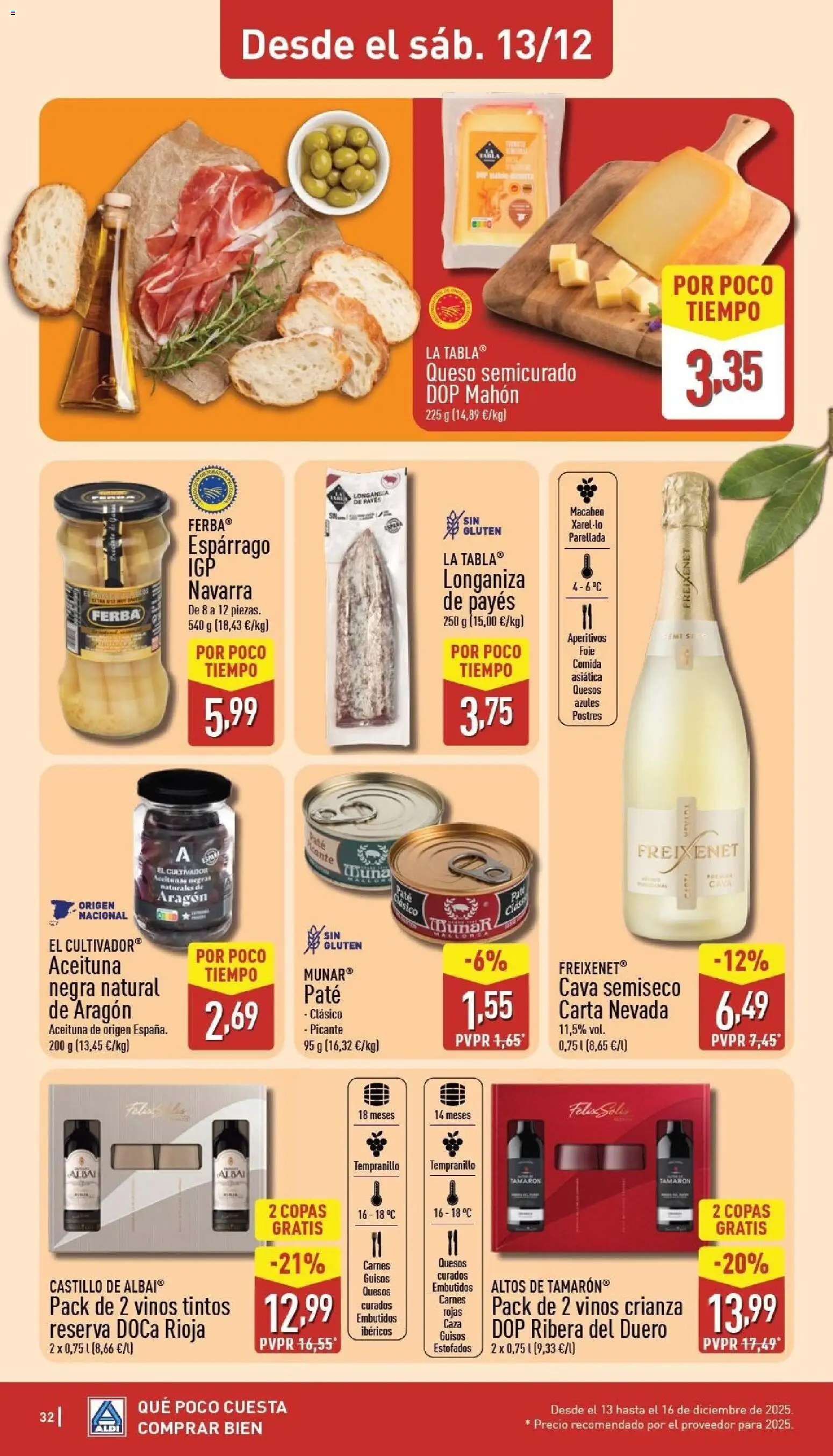 Aldi folleto Baleares - Página de 32 - Válido desde 08/12/2025