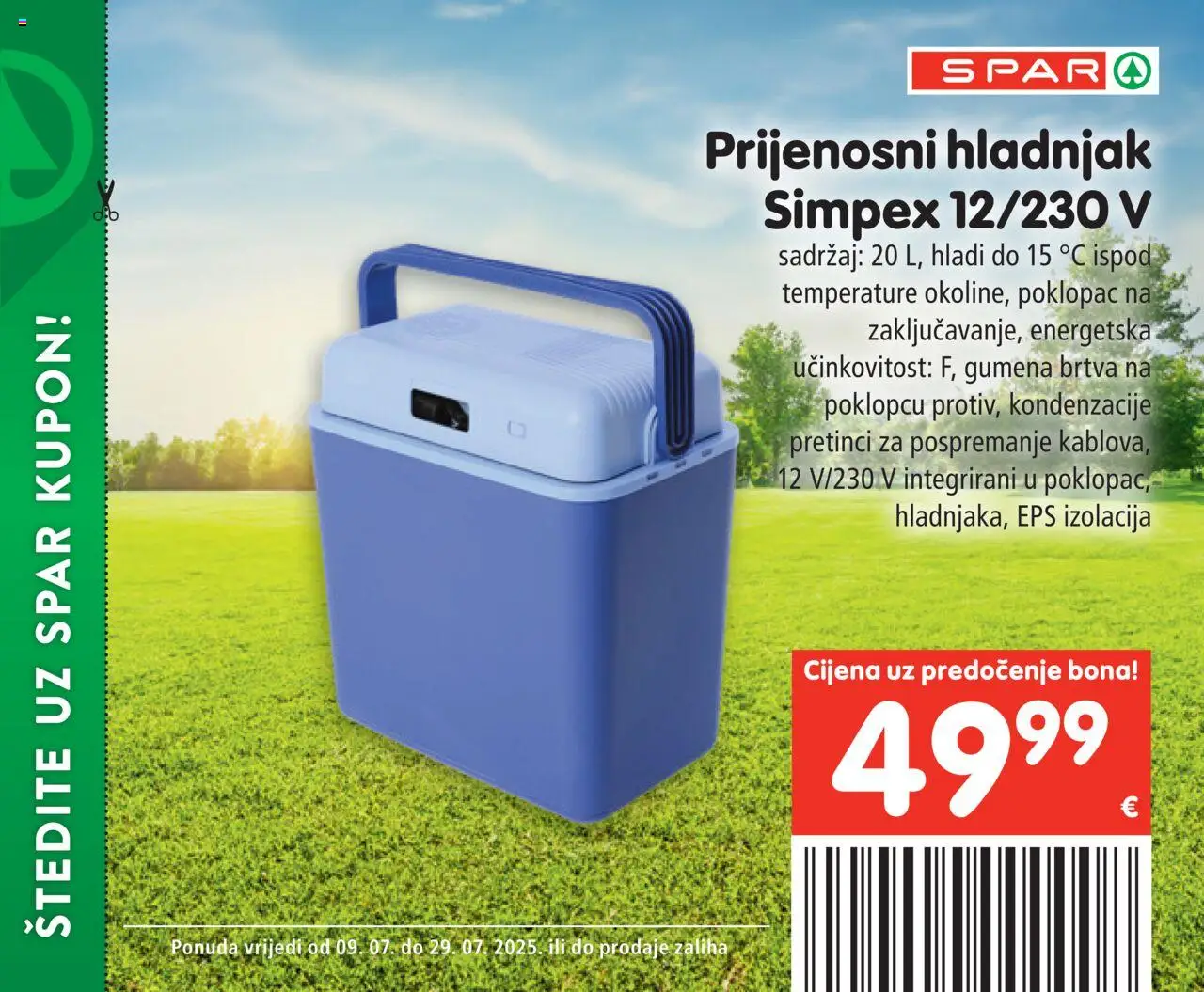 Posebne pogodnosti Spar - stranica 25- važeći od 09.07.2025