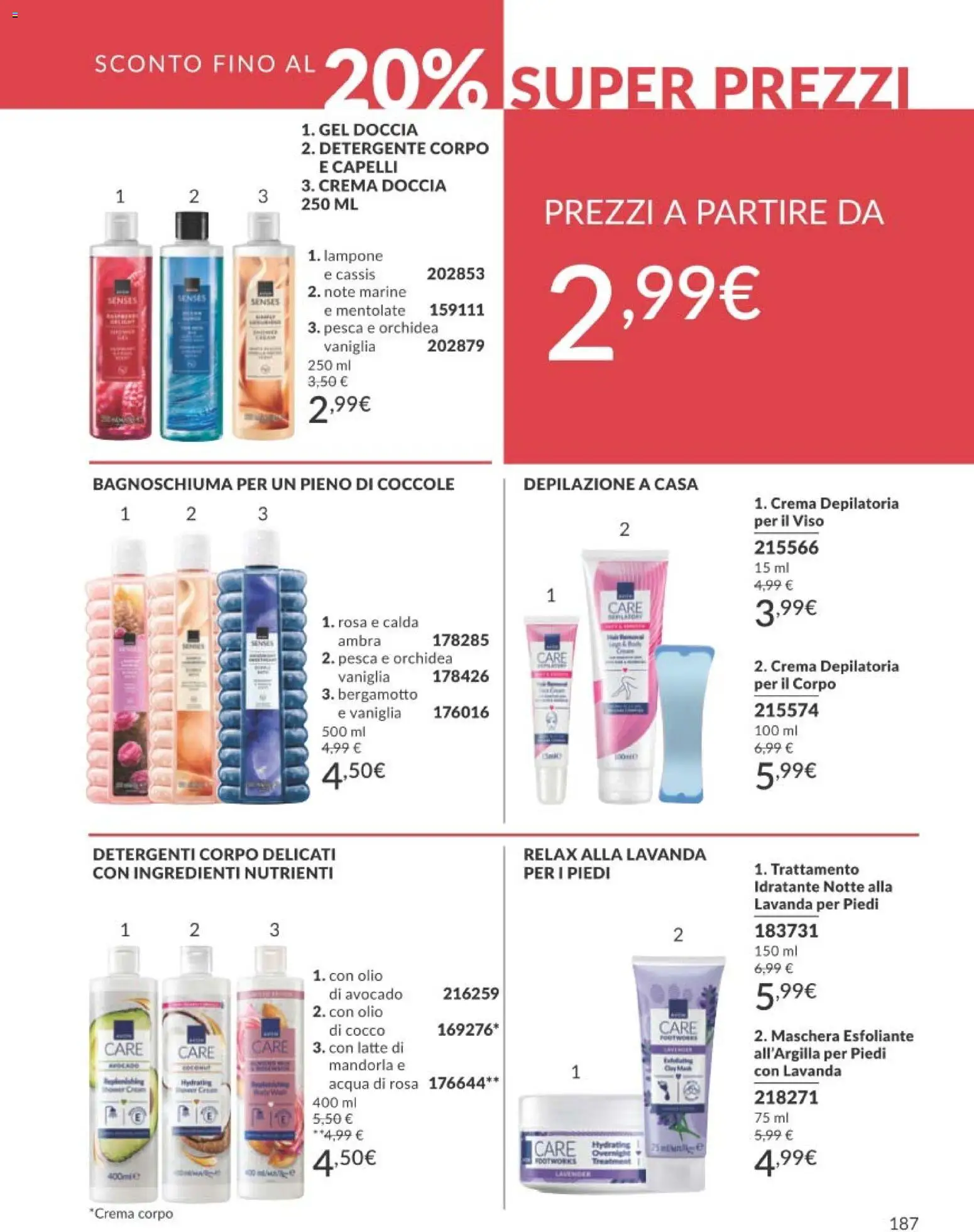 Avon catalogo - campagna 04/2026 - pagina 187 - valido dal 01/04/2026