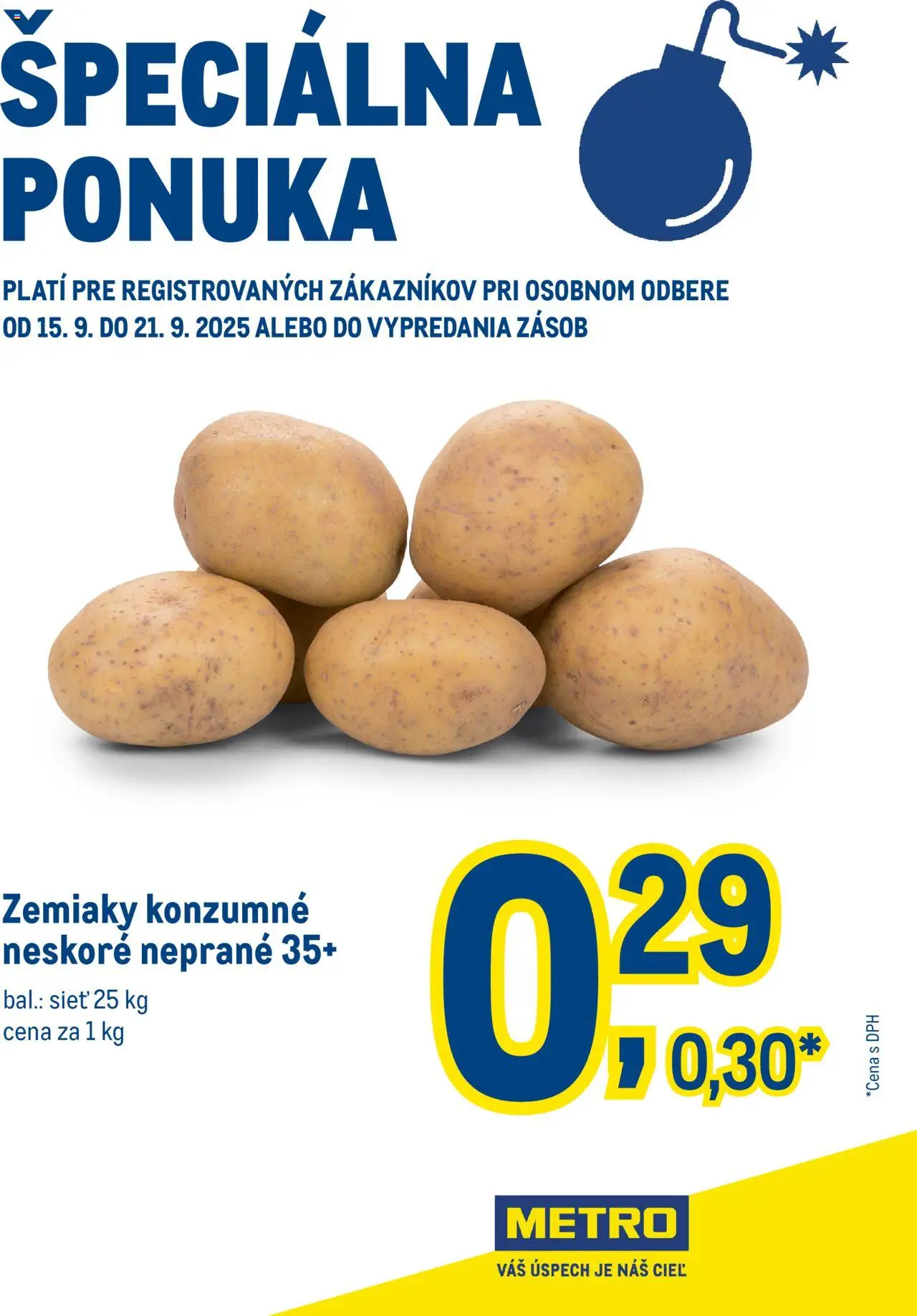 Metro Špeciálna ponuka - strana 1- platný od 15.09.2025