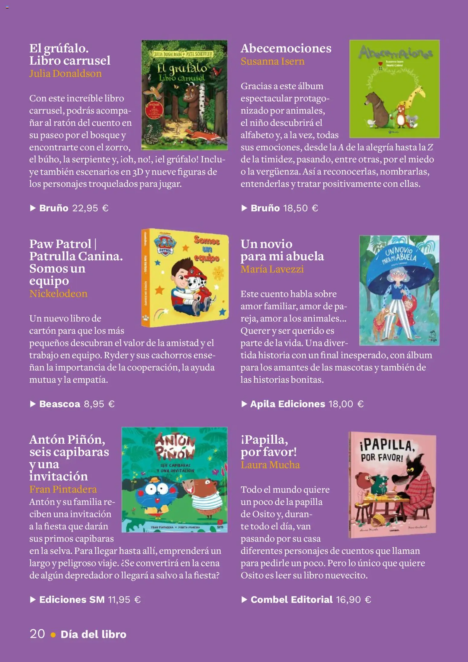 Casa del libro folleto - Página de 20 - Válido desde 01/04/2026