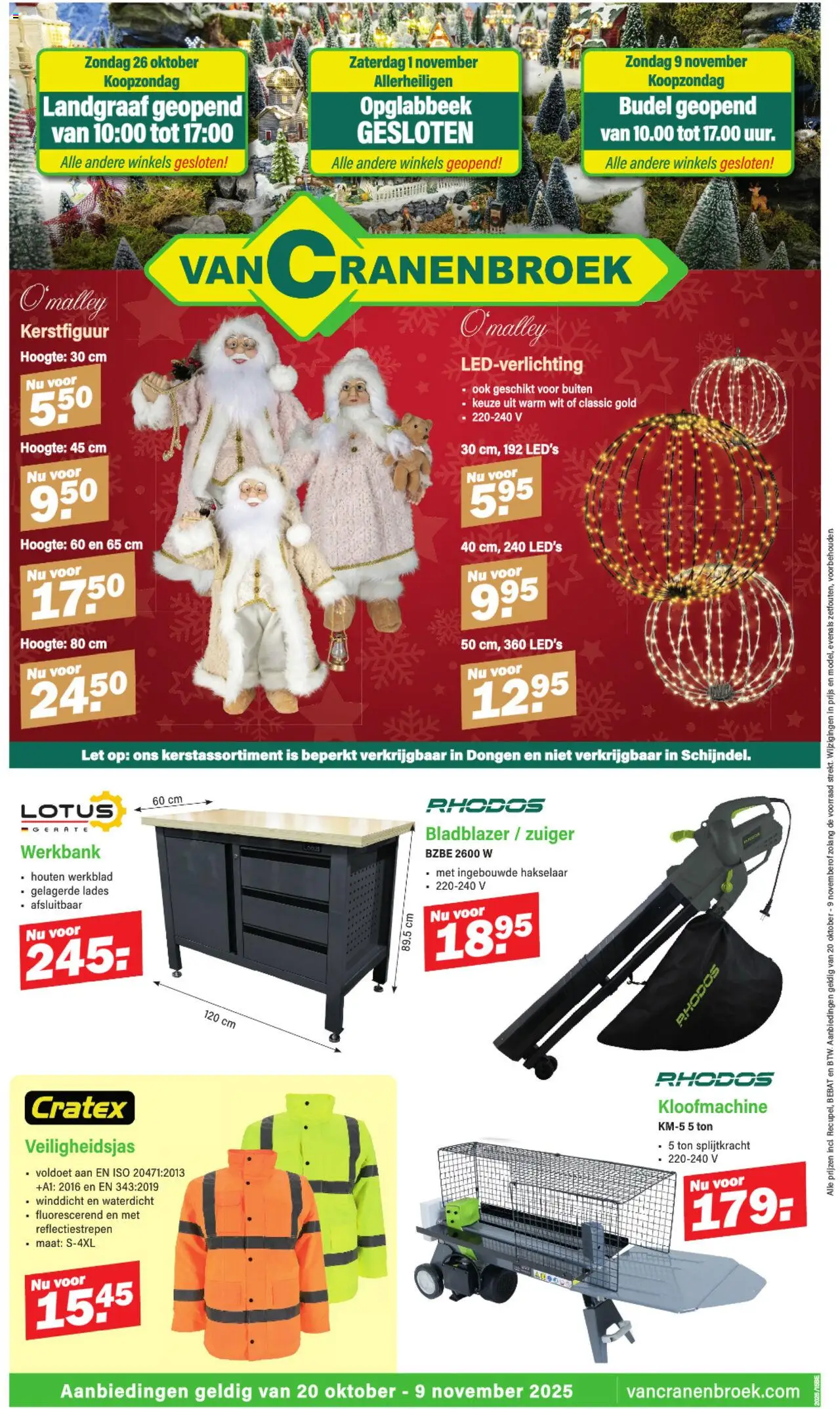 Van Cranenbroek folder - pagina 1- geldig vanaf 20/10/2025