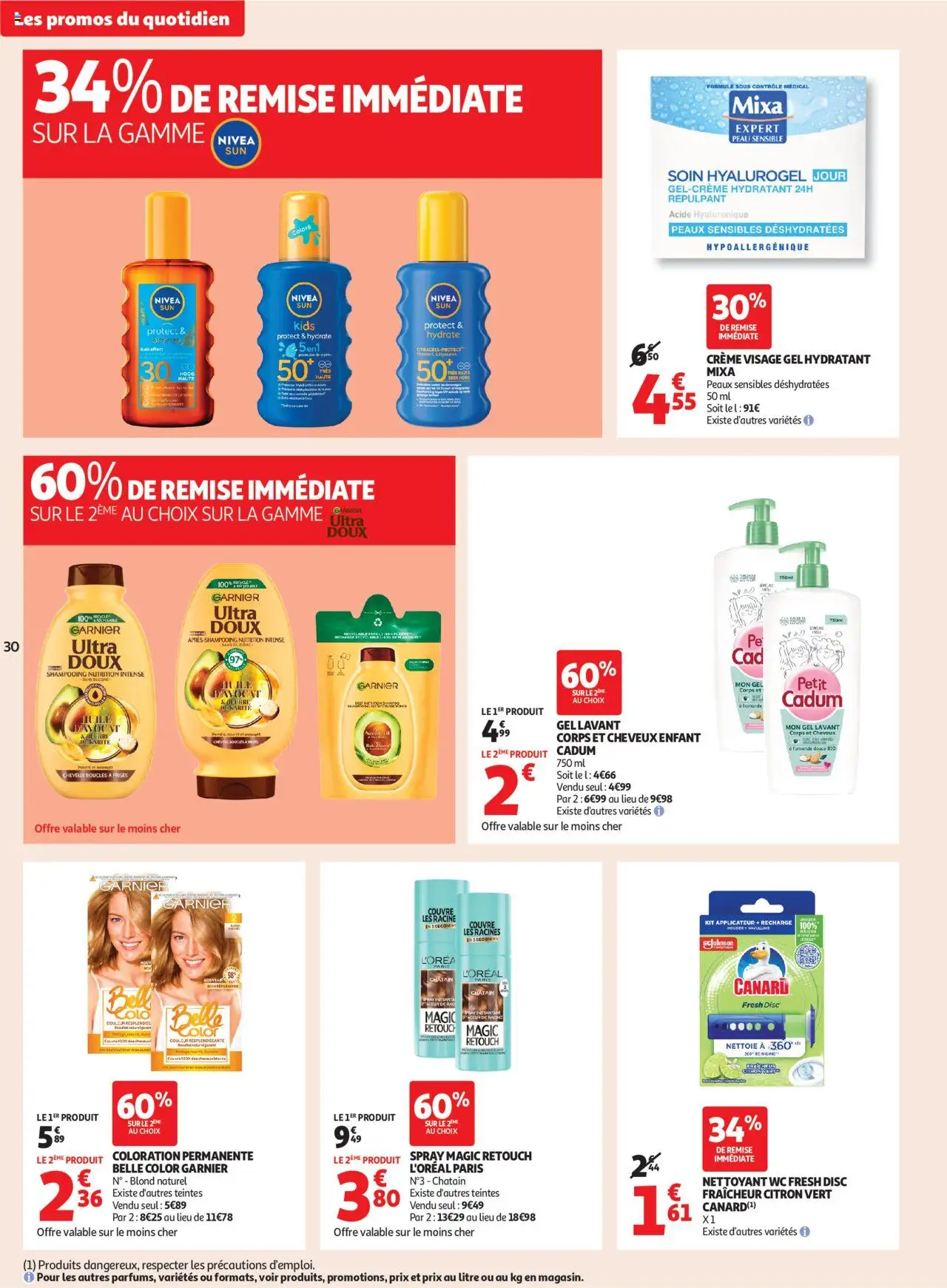 Auchan - C'est parti pour une année moins chère dans votre super - pagina 30- geldig vanaf 16/07/2025
