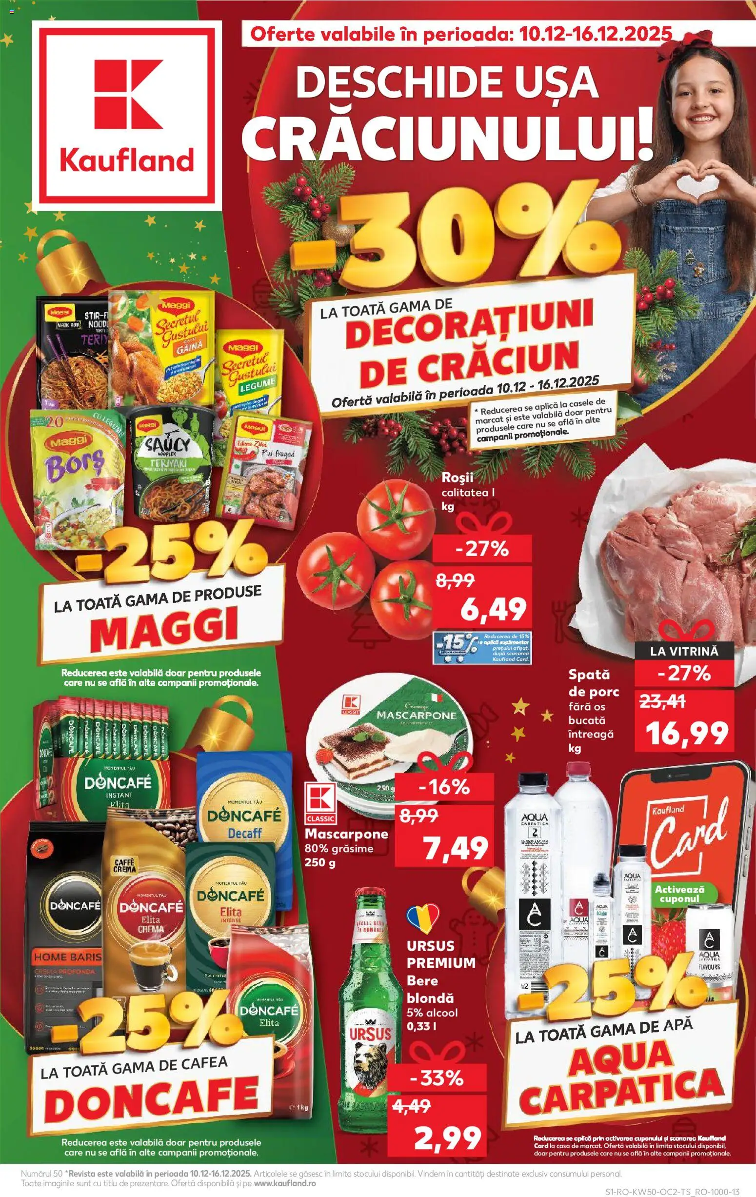 Catalog Kaufland - pagina 1- valabil de la 10.12.2025