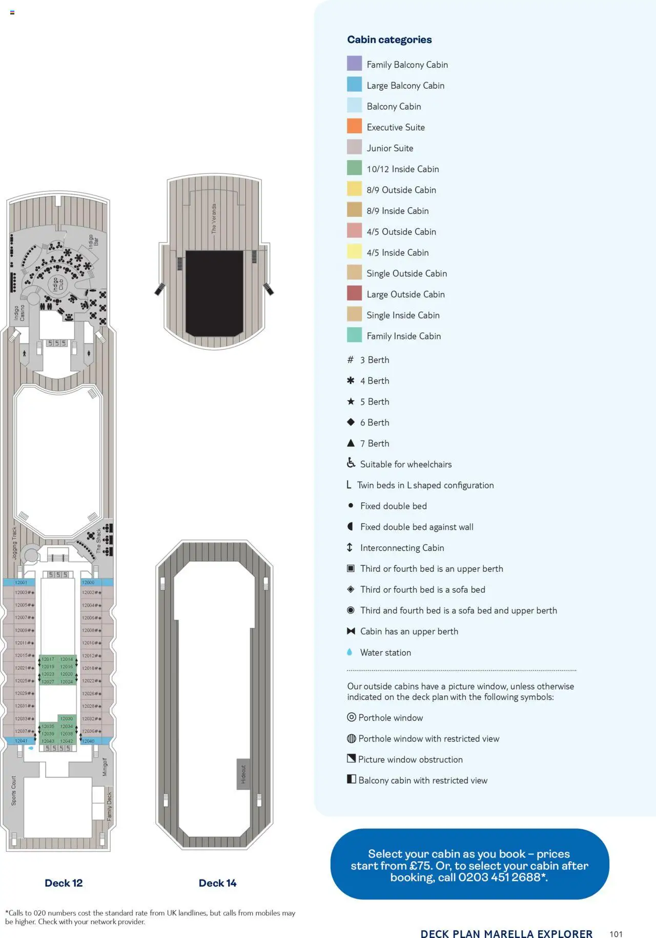 TUI - Marella Cruises NOVEMBER 2025 - APRIL 2027 - page 101- valid from 01/11/2025