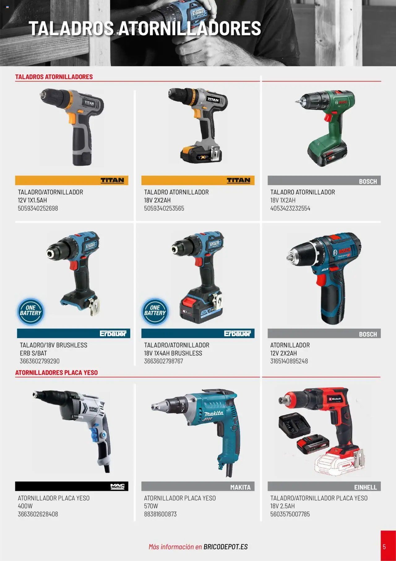Brico Depôt folleto - Página de 5 - Válido desde 01/04/2025