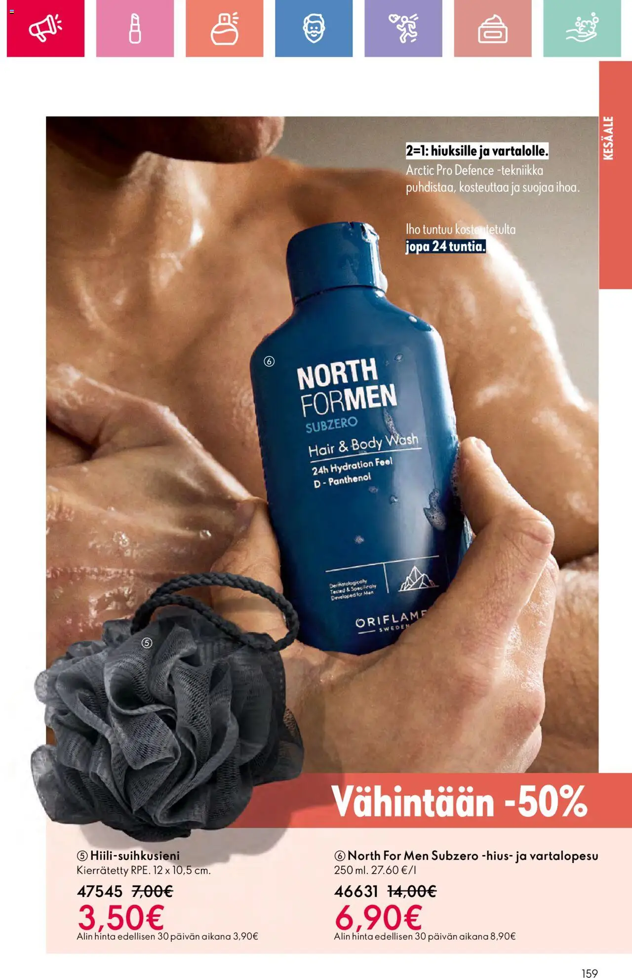 Oriflame Esite 10 - sivu 159- voimassa alkaen 13/07/2025