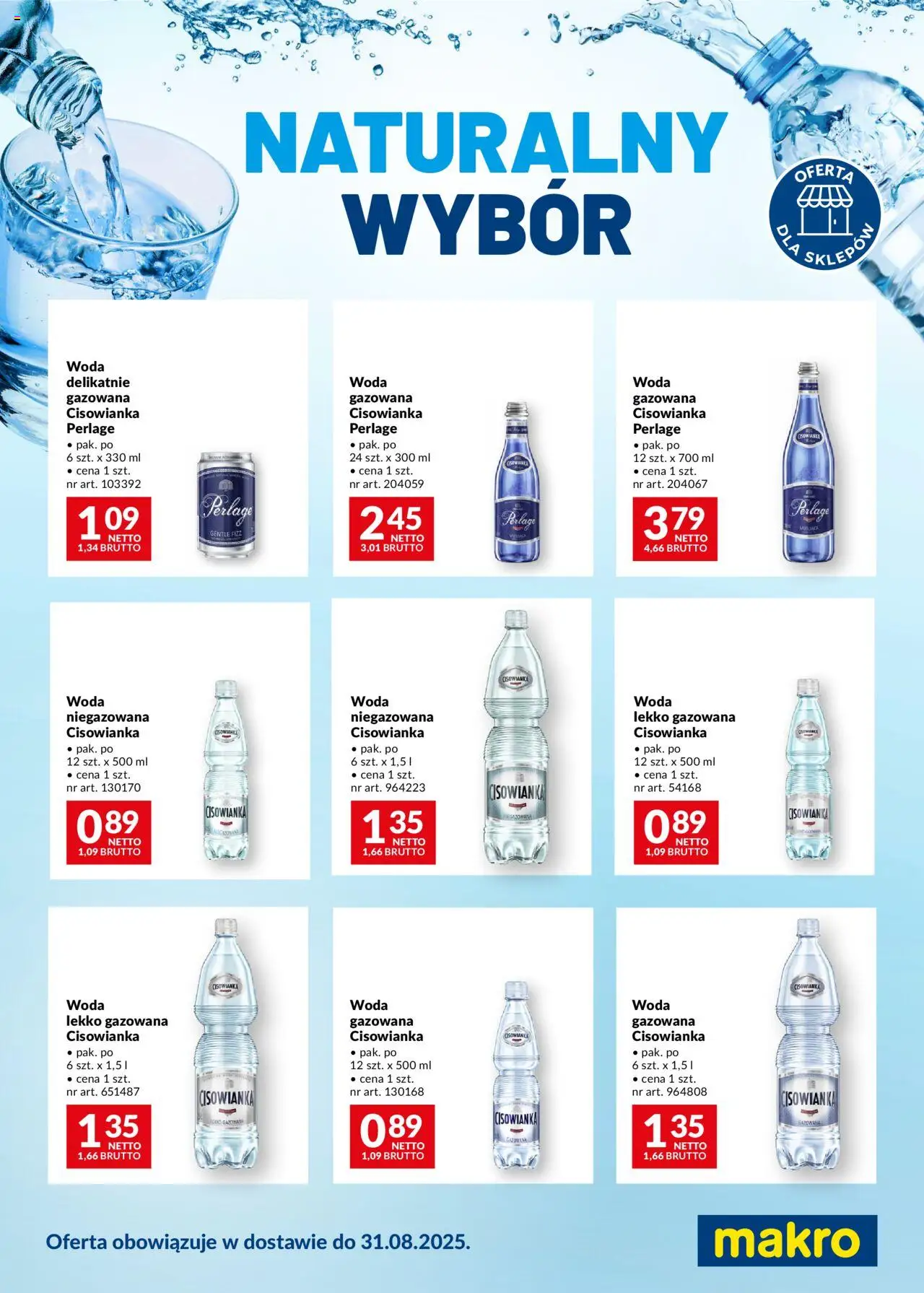 Makro Gazetka - Naturalny Wybór - strona 1- ważny od 18.07.2025
