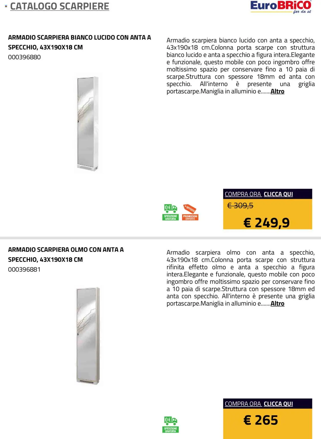 Eurobrico Scarpiere catalogo - pagina 35 - valido dal 23/07/2025