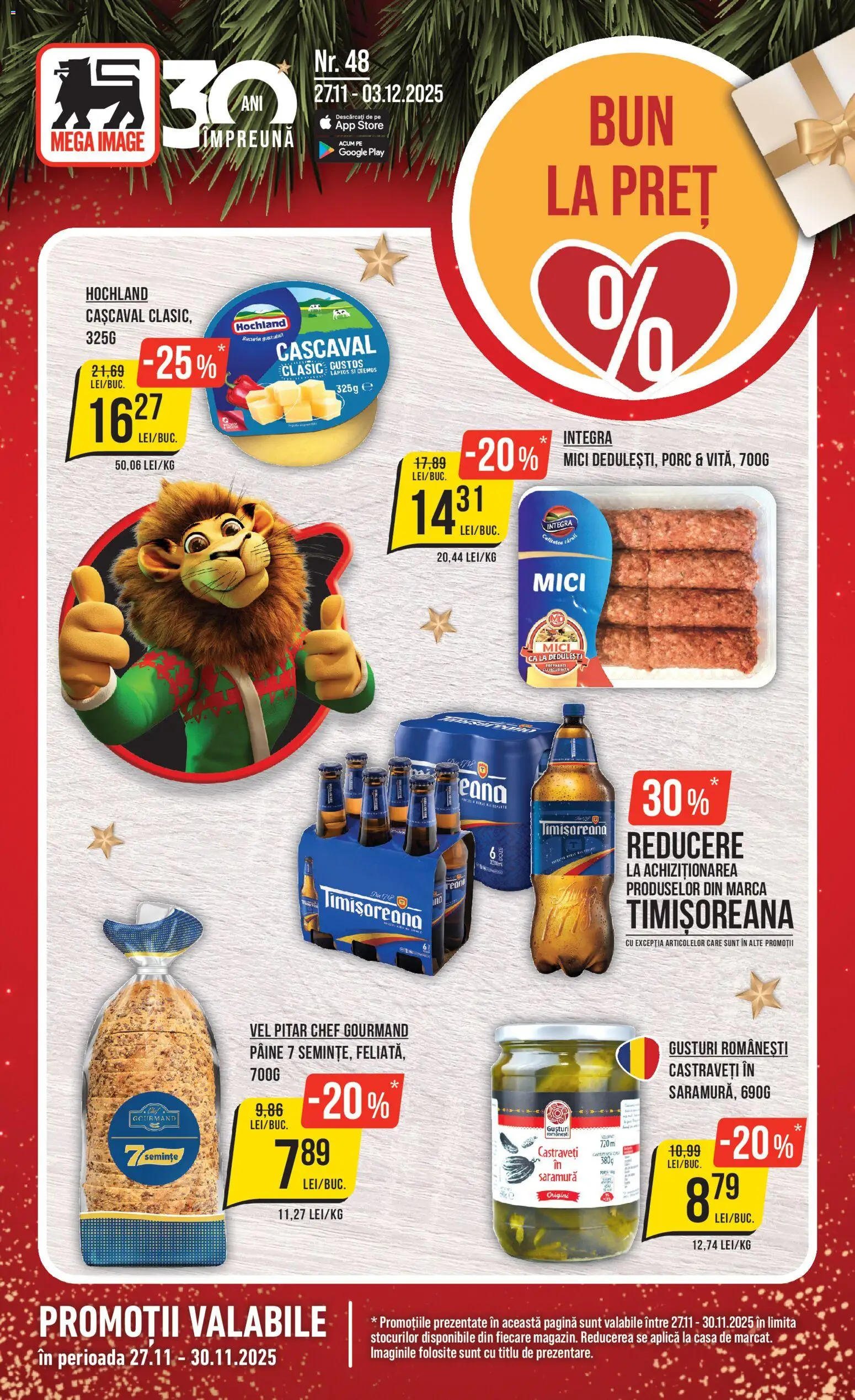 Catalog Mega Image - pagina 1- valabil de la 27.11.2025