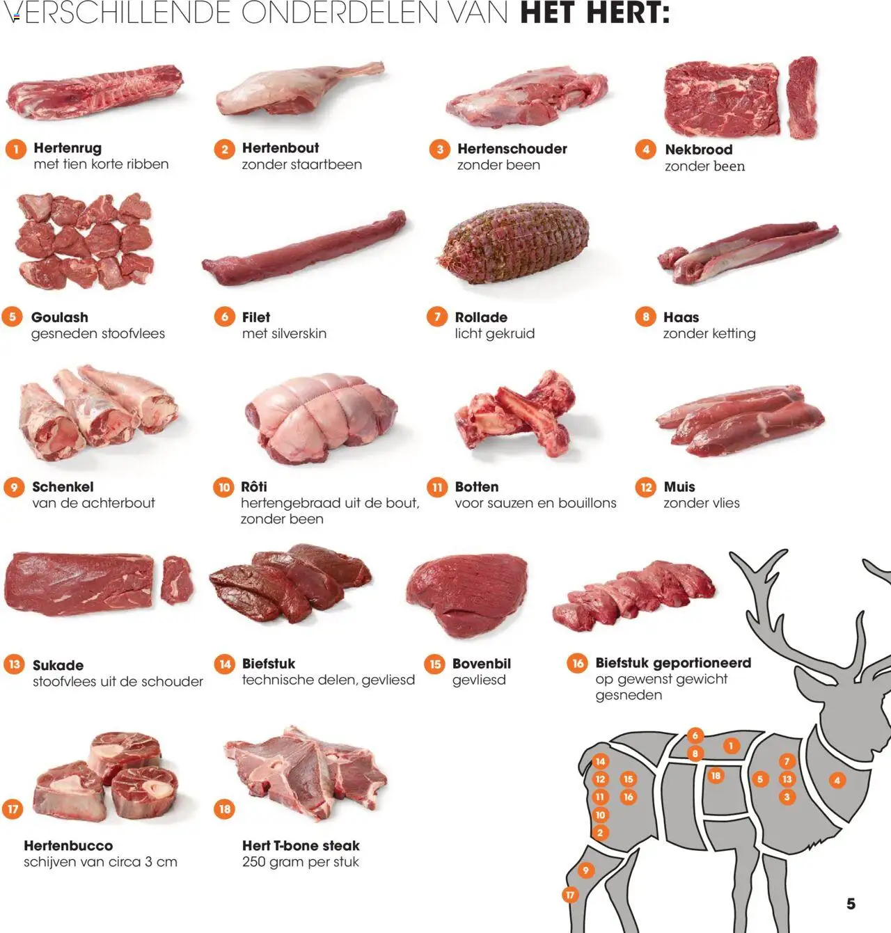 Hanos - Wildbrochure 2025/2026 - page 5- valid from 05-10-2025