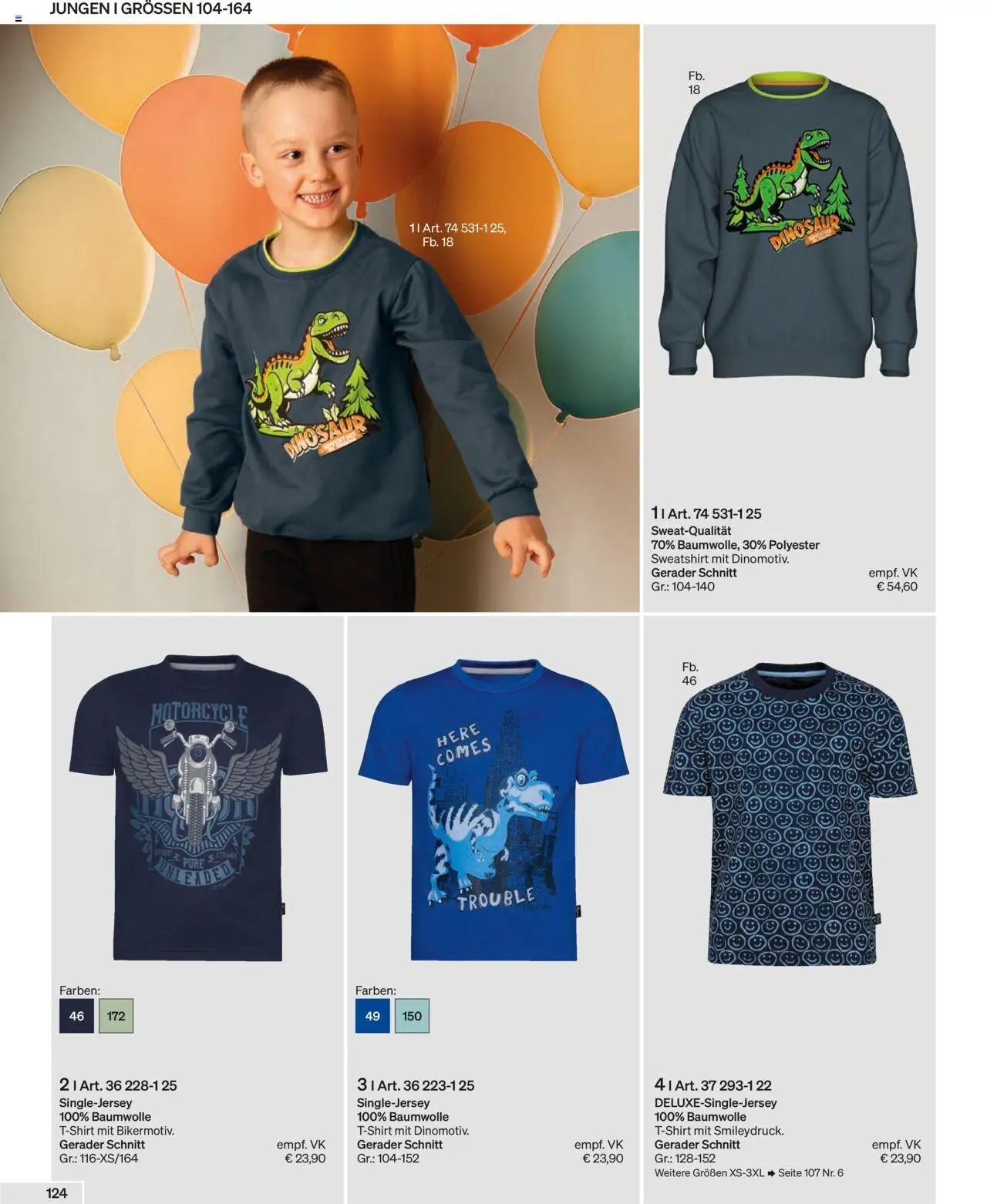 Trigema Prospekt 	 - Seite 124 - gültig ab 01.09.2025