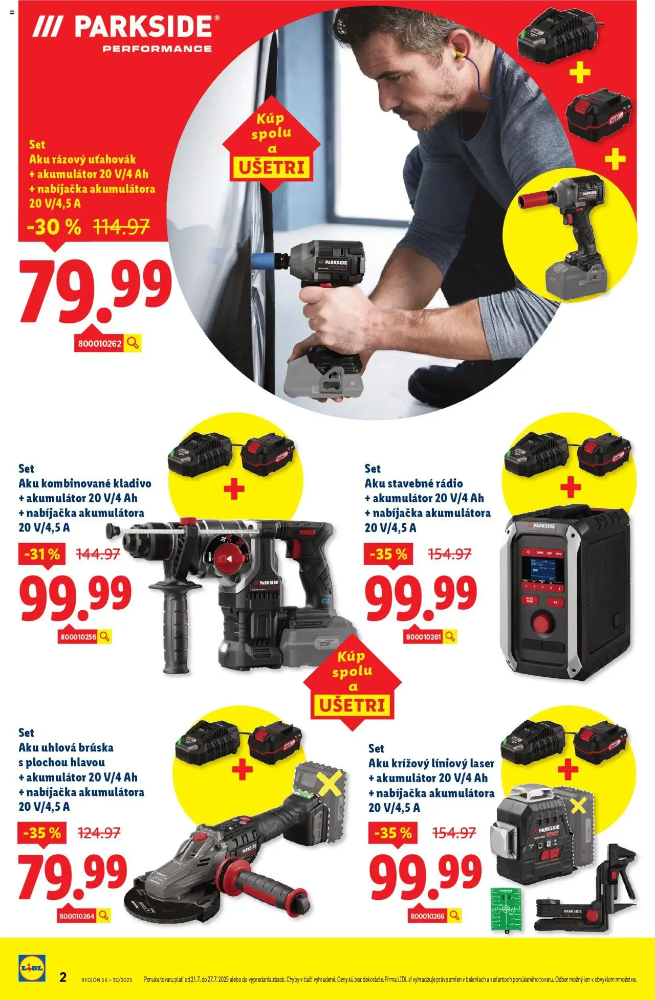 Lidl online magazín - strana 2- platný od 21.07.2025